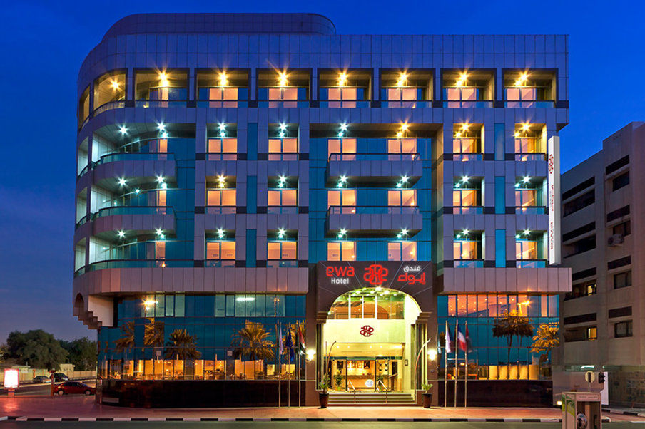 Ewa Hotel Dubai Buitenkant foto